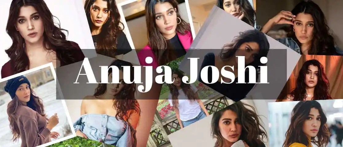 Anuja Joshi collage photos