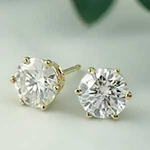 Diamond Earring -Birthday Gift For Wife