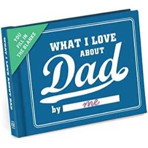 Fill-in-the-blank-book- Gift for father birthday