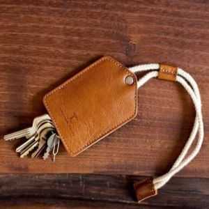 Leather Keyholder- Gift for father birthday