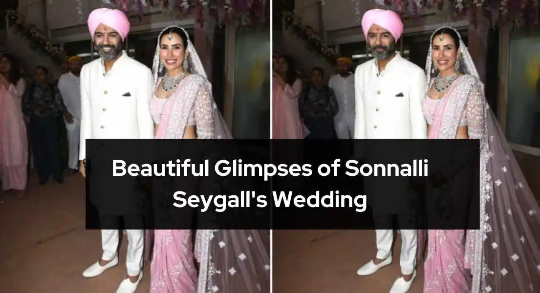 Celebrity Sonnali Seygall Ties the Knot: A Glorious Wedding Ceremony