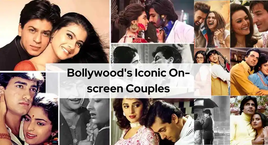 From Shah Rukh-Kajol to Ranveer-Deepika: Exploring the Timeless Chemistry of Bollywood's Iconic On-screen Couples