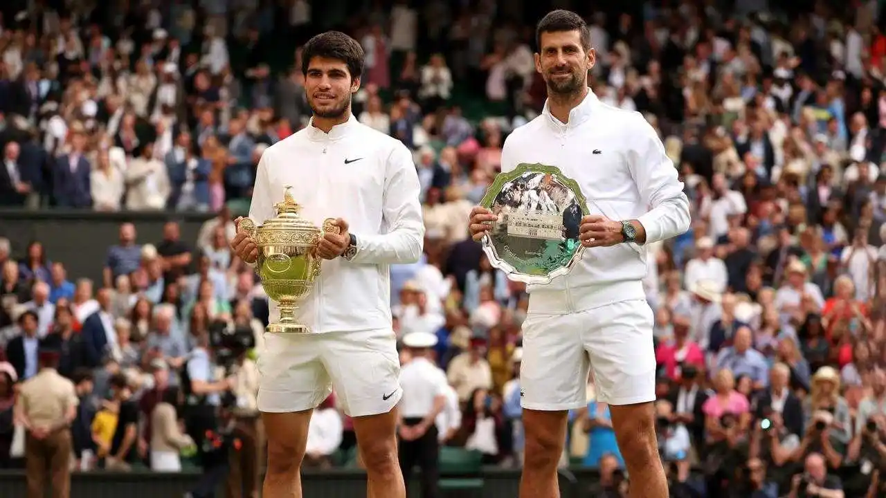 Carlos Alcaraz defeats Novak Djokovic to claim the Wimbledon Title: Sonam Kapoor and Priyanka Chopra Jonas in Attendance