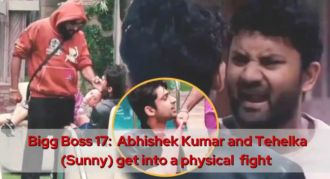 Bigg Boss 17: Abhishek Kumar and Tehelka aka Sunny Arya get into an aggressive fight