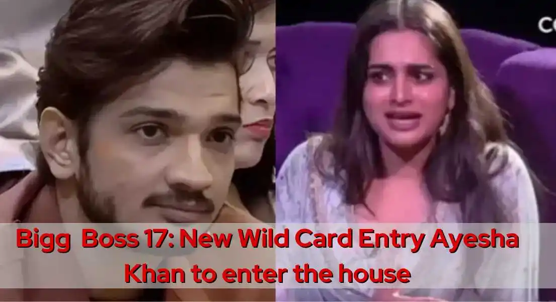 Bigg Boss 17's Twist: New Wild Card Entry Ayesha Khan Rumored Lover of Munawar Faruqui Set to Enter the House
