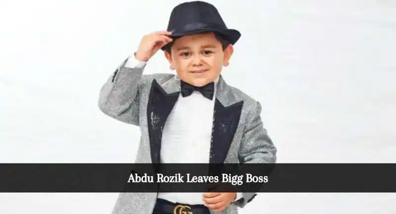 Abdu Rozik Leaves Bigg Boss To Pursue An International Project
