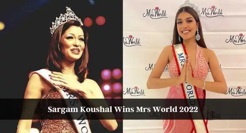 Sargam Koushal is the Mrs World 2022 winner, brings title back home after 21 years!