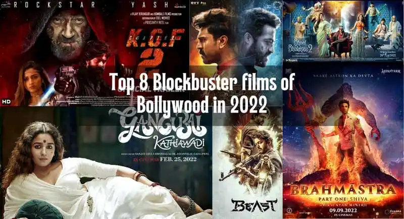 Top 8 Blockbuster films of Bollywood in 2022
