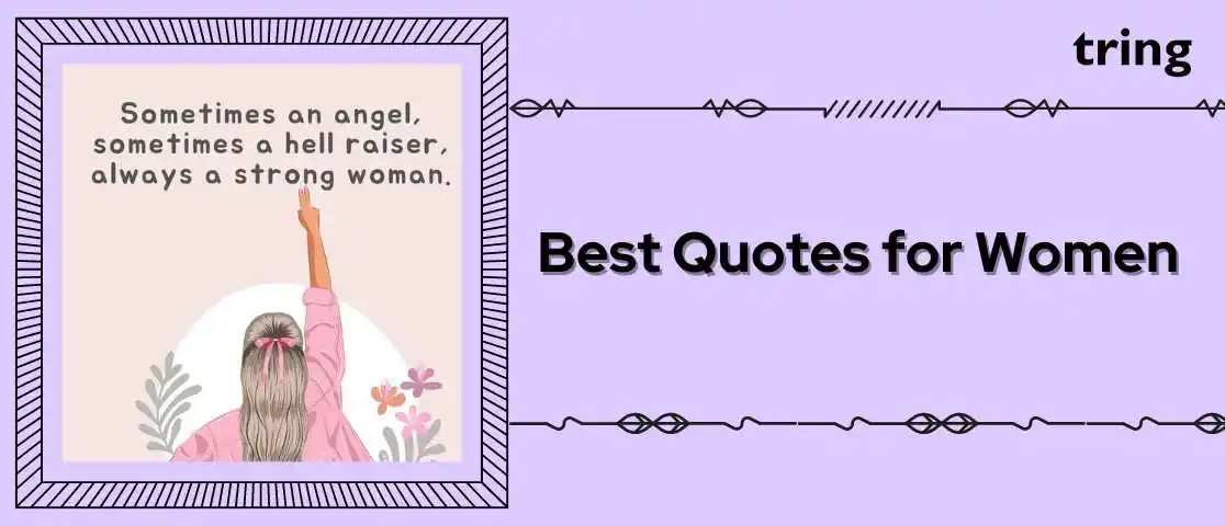 Best Quotes for Women Tring