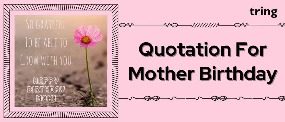 quotation for mother birthday images