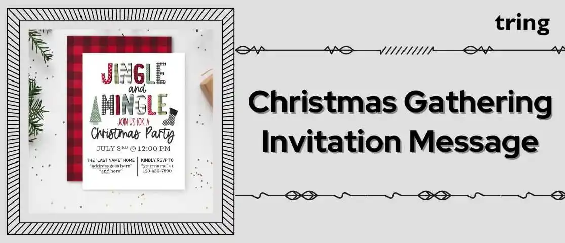 Christmas Gathering Invitation Message