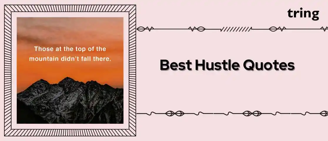 Hustle Quotes Tring