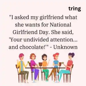 national girlfriend day quotes