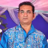 Abhijeet Bhattacharya Blue Shirt