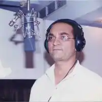 Abhijeet Bhattacharya in Recording studio