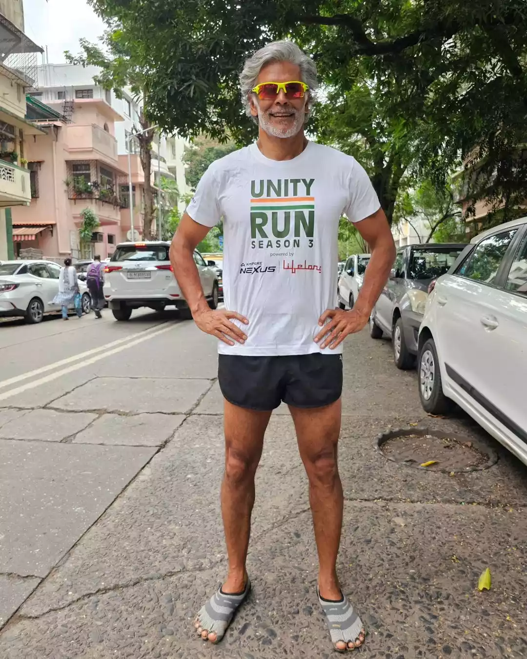 Mumbai fitness influencer milind soman