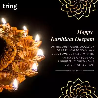 Karthigai Deepam Wishes of Joy and Prosperity