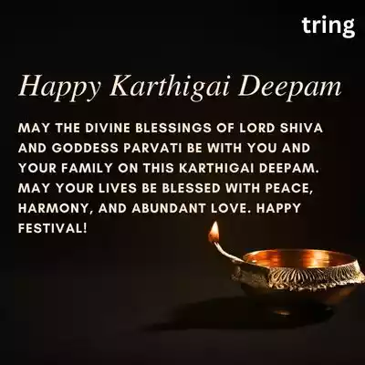 Meaningful Karthigai Deepam Wishes for Loved Ones