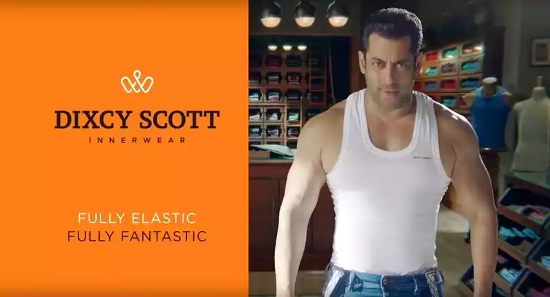 Dixcy Scott's Ad Featuring Salman Khan Dixcy Scott's Ad Featuring Salman Khan