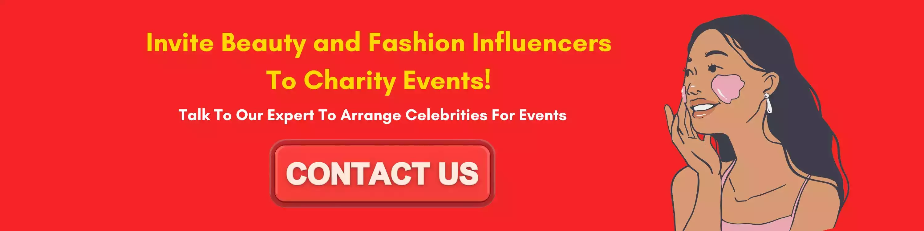 invite-beauty-and-fashion-influencers-to-charity-events