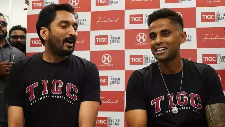 Surya Kumar Yadav For The Indian Garage Co. Surya Kumar Yadav For The Indian Garage Co.