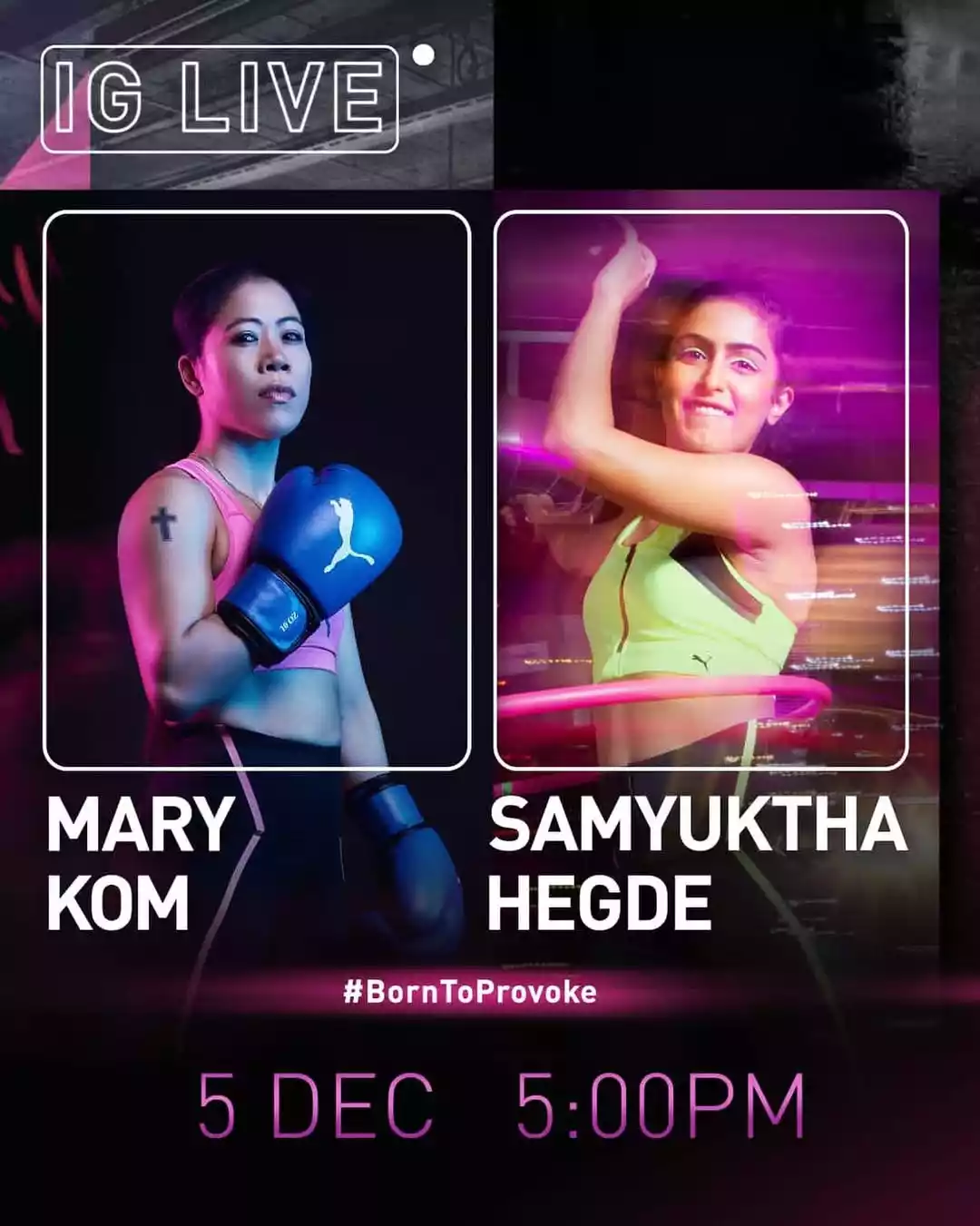 Mary Kom Puma Live