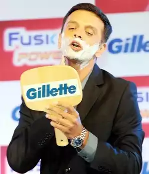 Rahul Dravid For Gillette