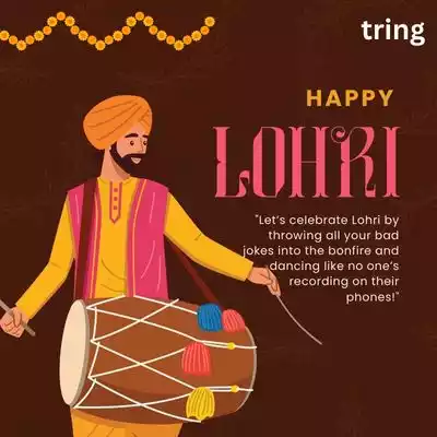Funny Lohri Wishes for Friends