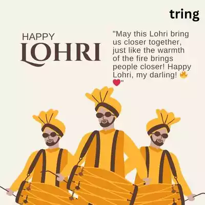 Happy Lohri Wishes for Wife