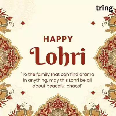 Funny Lohri Wishes for Family