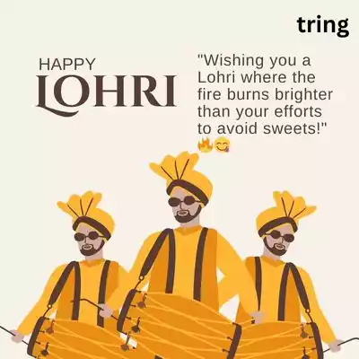 Funny Greeting Cards for Lohri Festival