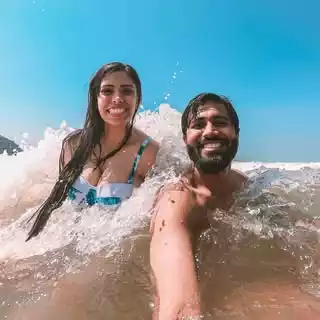 Couple Travel Influencers Prakriti and Ankit Couple Travel Influencers Prakriti and Ankit