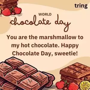Chocolate Day Quotes for Wife Images