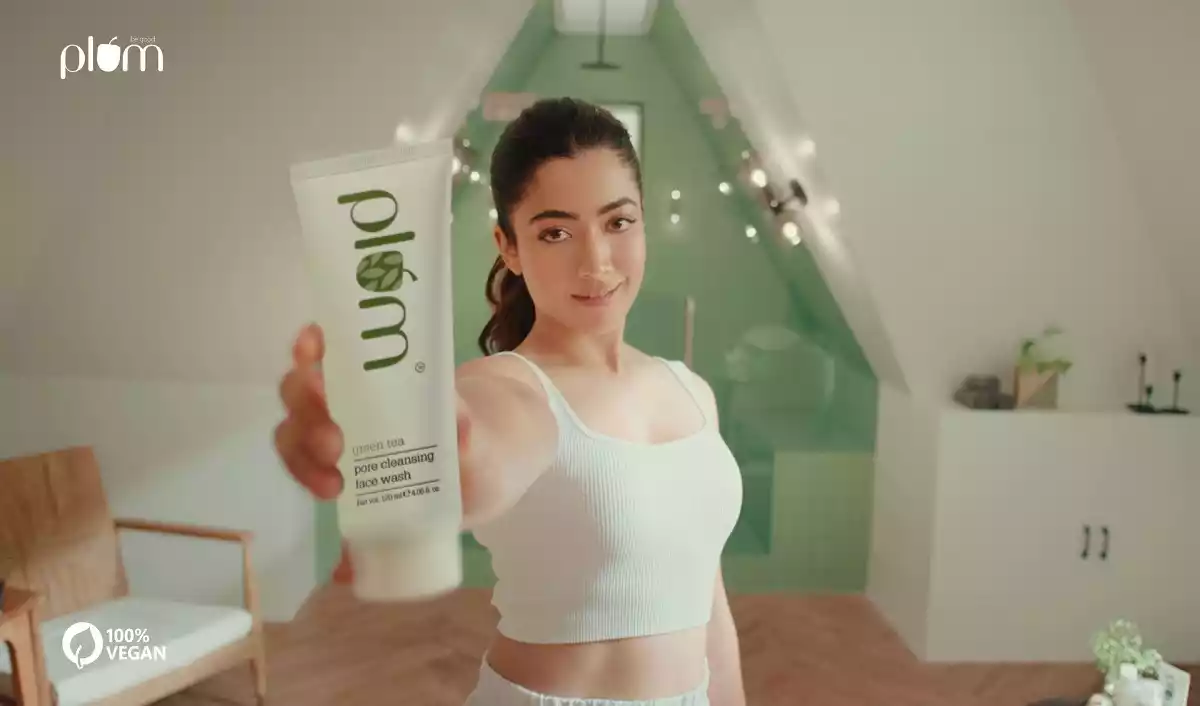 Rashmika Mandanna for Plum