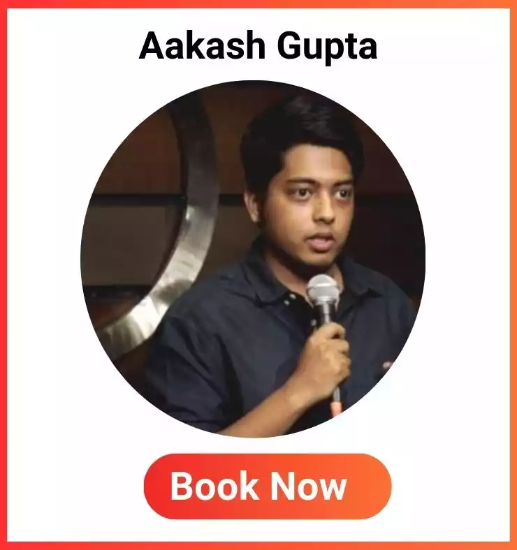 Comedian Aakash Gupta