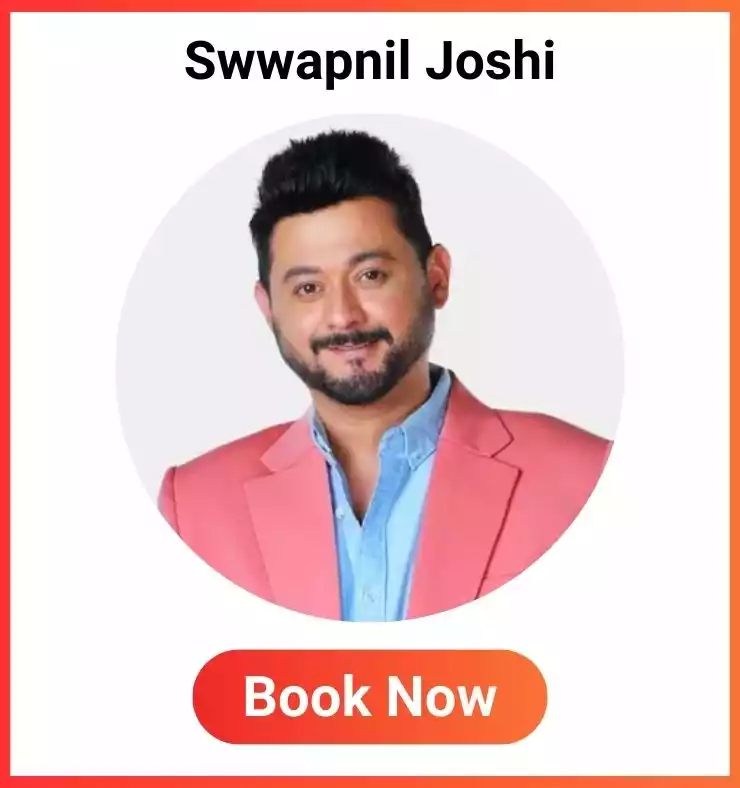 Book Swwapnil Joshi For a Personalised Video Wish