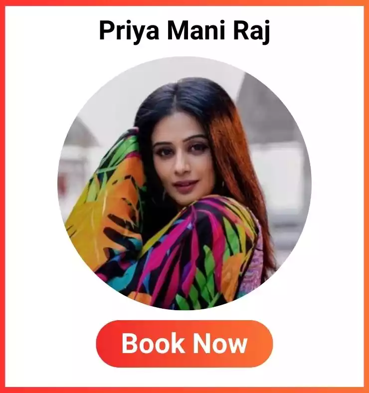 Book Priya Mani Raj For a Personalised Video Wish