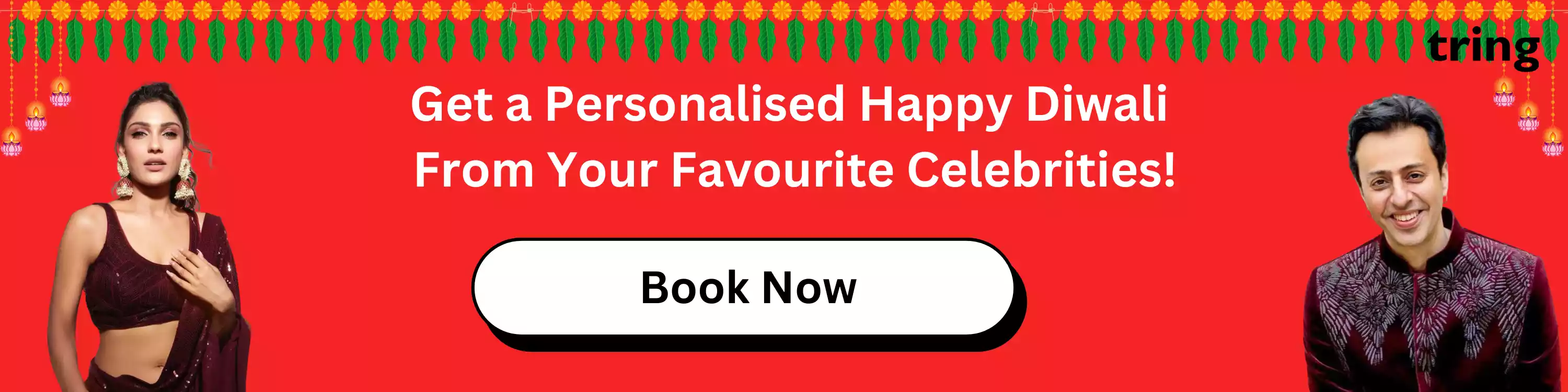 Book Diwali Wishes for Husband from Celebrities