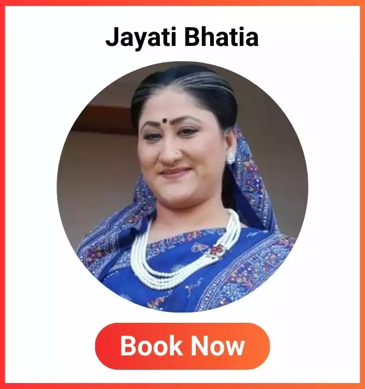 Book Jayati Bhatia For a Personalised Video Wish