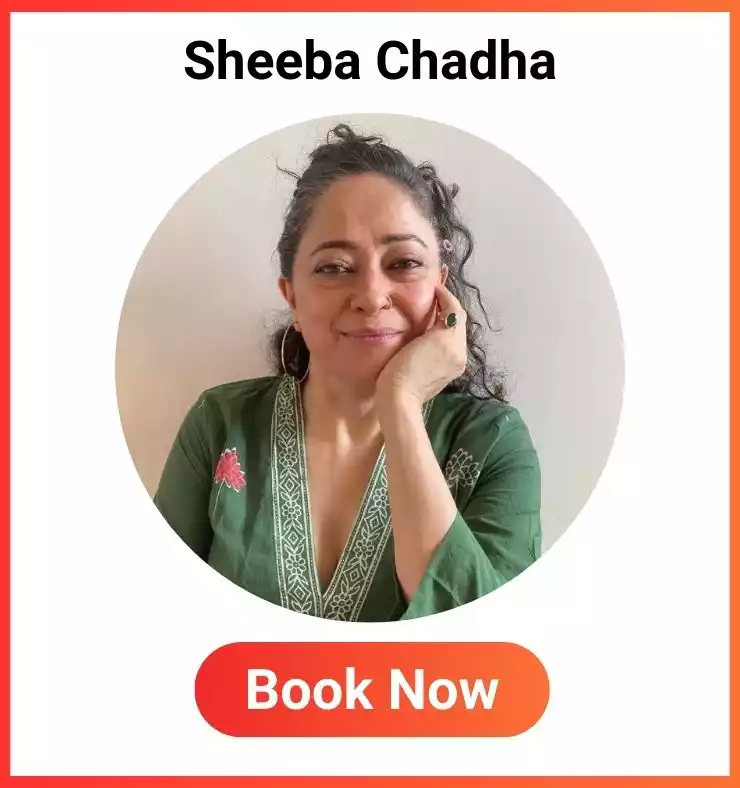 Book Sheeba Chadda For a Personalised Video Wish