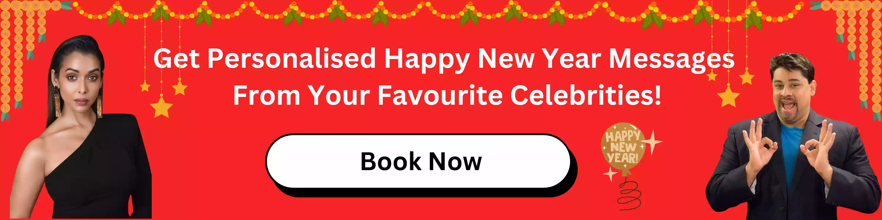 Book Heart Warming New Year Wishes For Girlfriend from Celebrities