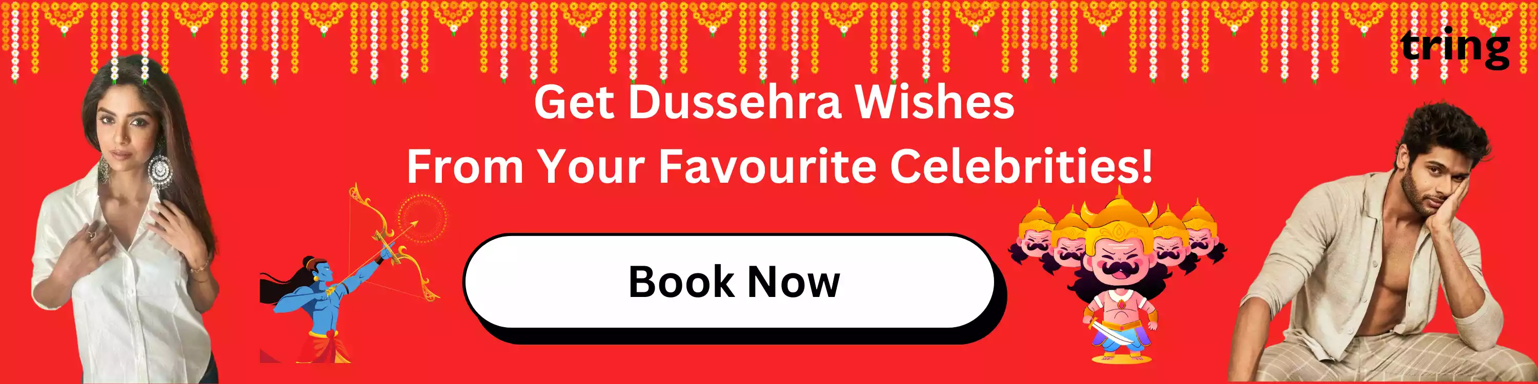 Get Vijayadashami Wishes from Stars