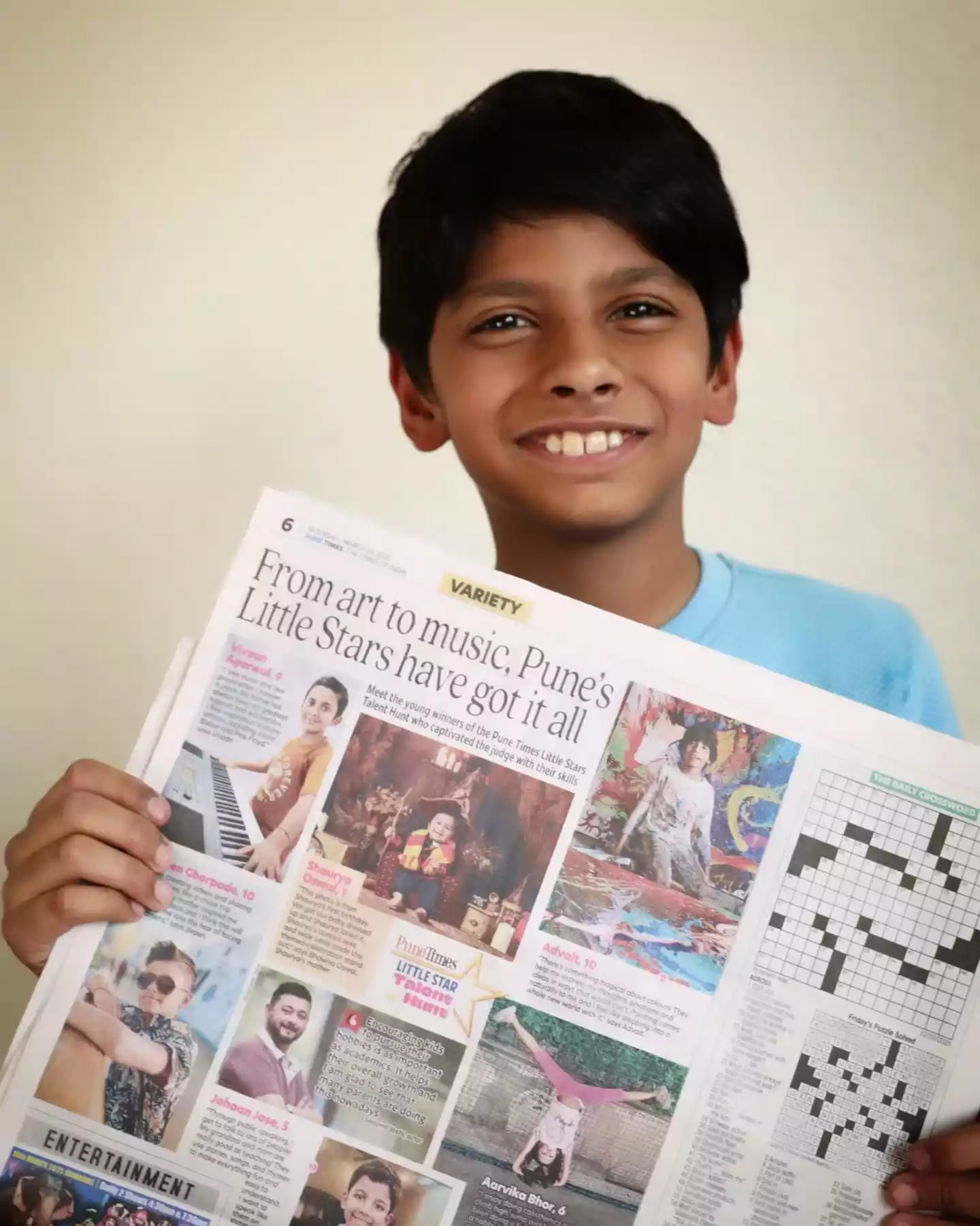 Child Influencer Advait Kolarkar 