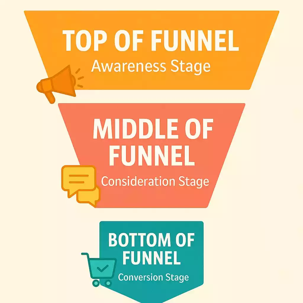 Marketing Funnel Diagram