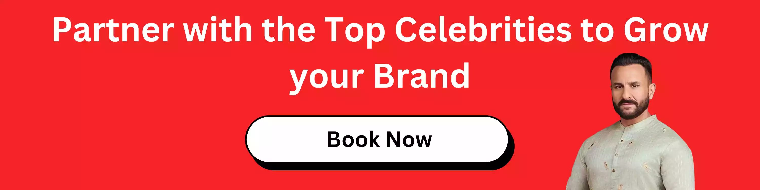 Partner with the Top Celebrities to Grow your Brand