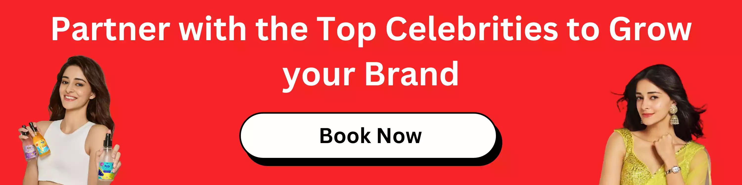 Partner with the Top Celebrities to Grow your Brand