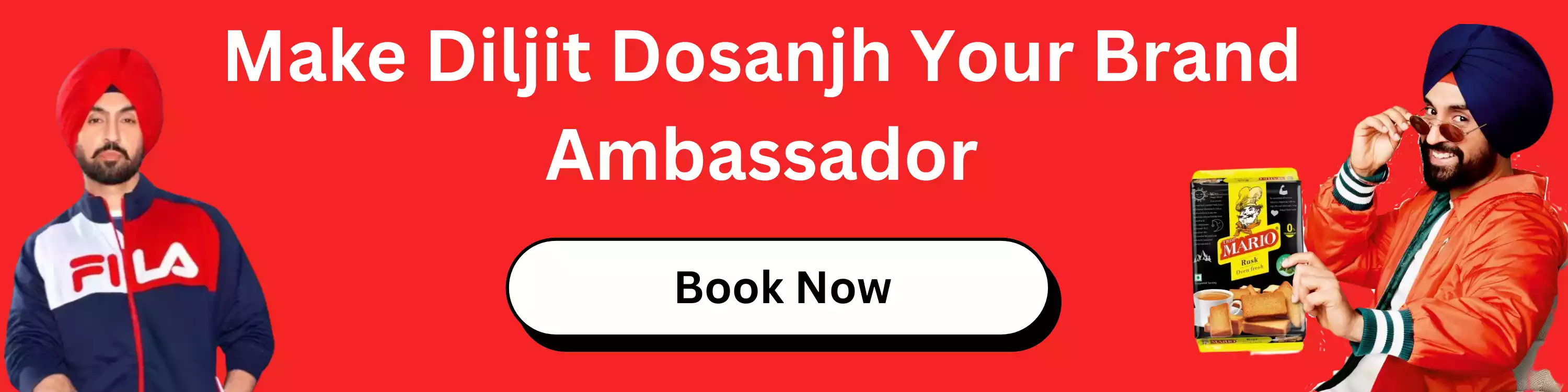 Make Diljit Dosanjh Your Brand Ambassador 