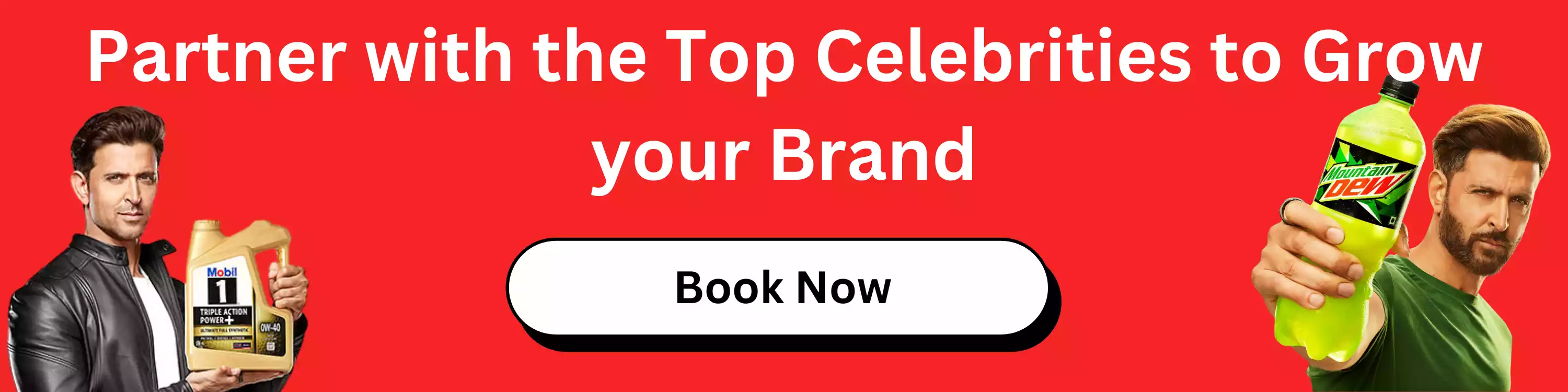 Partner with the Top Celebrities to Grow your Brand