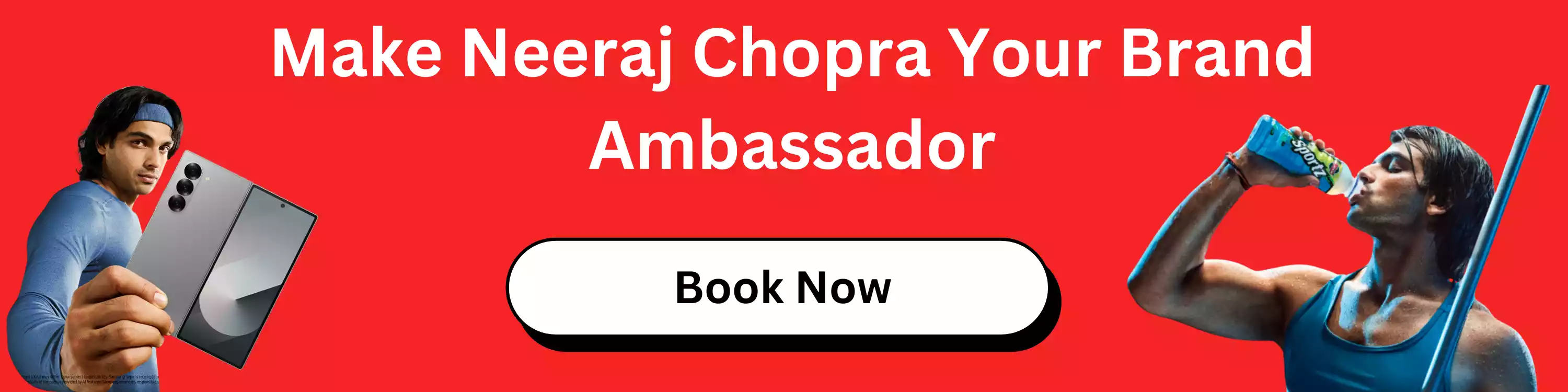 Make Neeraj Chopra Brand Ambassador of Your Brand Make Neeraj Chopra Brand Ambassador of Your Brand