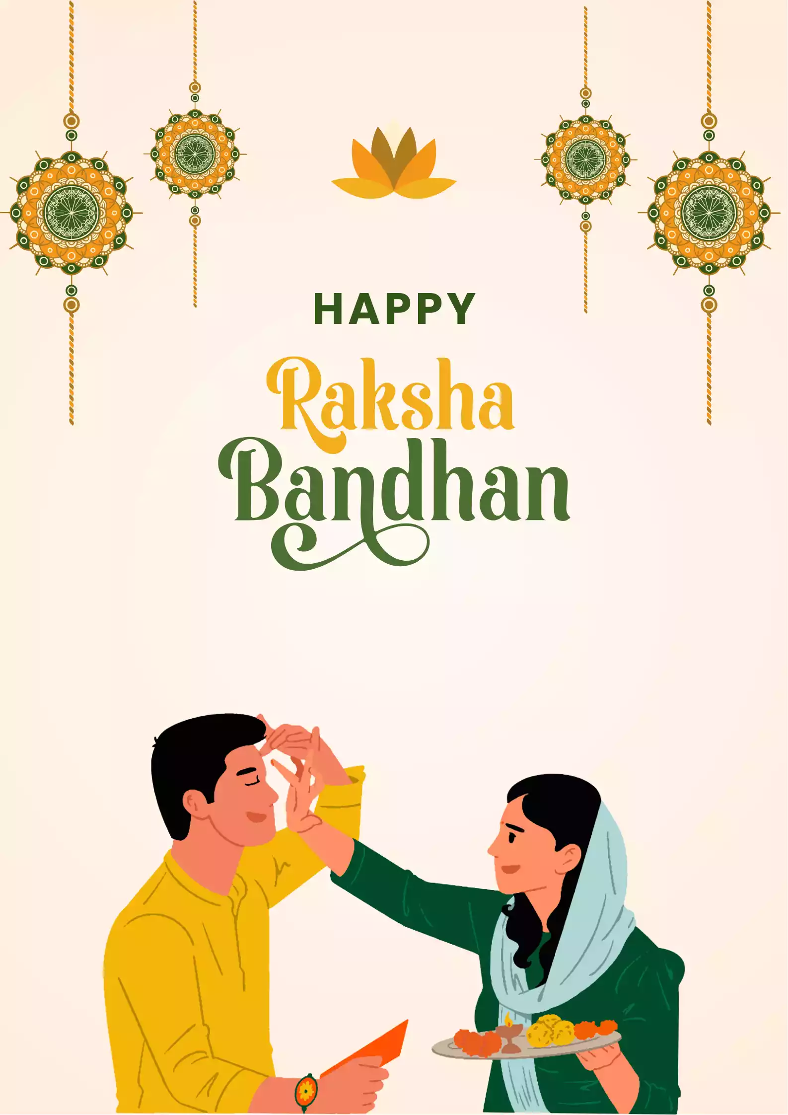 Raksha Bandhan Invitation Messages